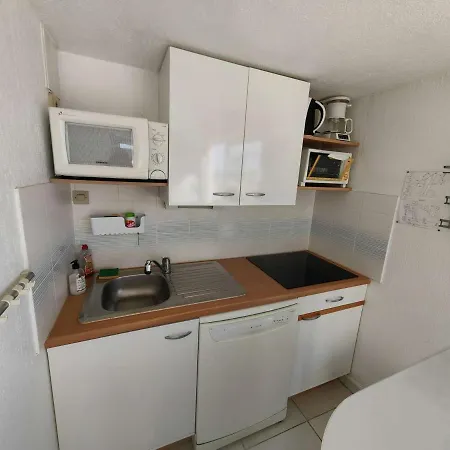 T2 Avec Piscine, Parking Et Terrasse Vue Au Cap D'agde - Fr-1-607-45 Apartment *